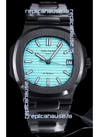Patek Philippe Nautilus 5711 AET Remould Black Ceramic Tiffany Green Edition Swiss Replica Watch