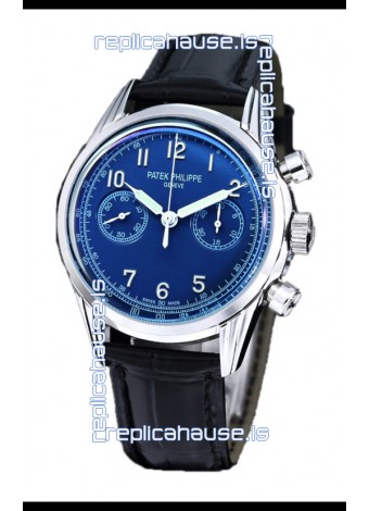 Patek Philippe Complications 5162G Blue Dial Stainless Steel Swiss Replica Watch 