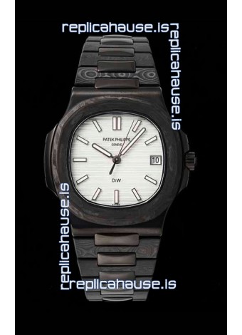 Patek Philippe Nautilus 5711 DiW Edition Ceramic/Carbon 1:1 Mirror Swiss Replica Watch