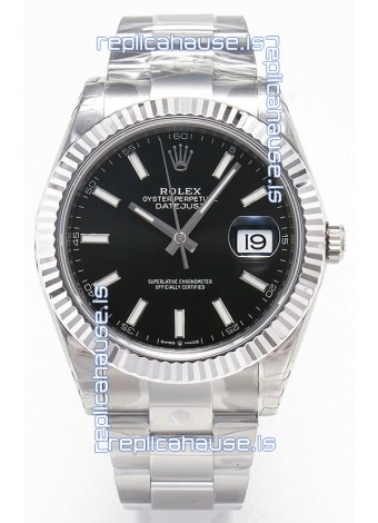 Rolex Datejust 126334 41MM ETA3235 72 Hours Power Black Dial Oyster 1:1 Mirror Replica