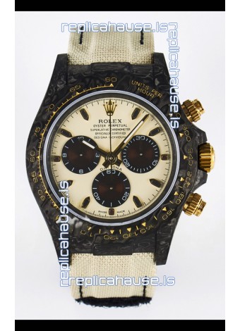 Rolex Daytona Super Clone DiW Desert Eagle Arabic Edition Watch - Forged Cabon Casing 1:1 Mirror Replica