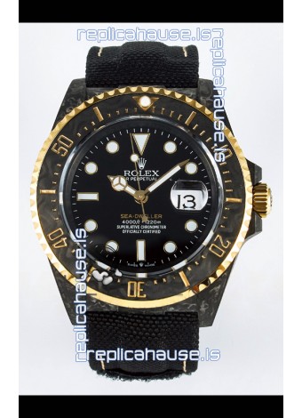 Rolex GMT Masters II Super Clone DiW Edition Swiss Replica Lightweight Carbon Casing Watch 
