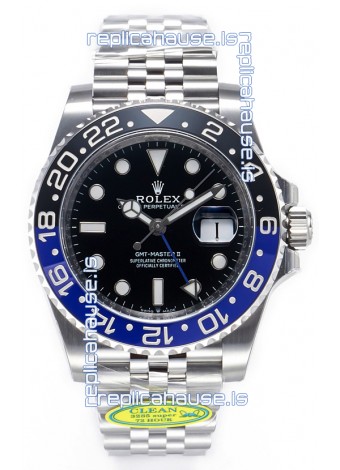 Rolex GMT Masters II 126710BLNR BATGIRL Cal.3285 72 Hours Power Jubilee Strap Swiss Replica 904L Steel 