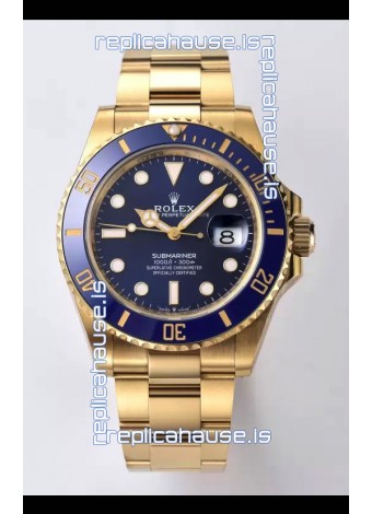 Rolex Submariner 41MM Date Ceramic Gold m126618lb - Replica 1:1 Mirror - Ultimate 904L Steel Watch