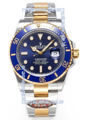 Rolex Submariner 41MM Two Tone 126613LB - Replica 1:1 Mirror - Ultimate 904L Steel Watch