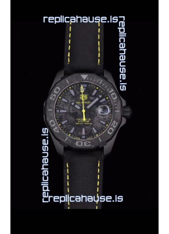Tag Heuer Aquaracer Calibre 5 Titanium Carbon 41MM 1:1 Mirror Replica Watch 