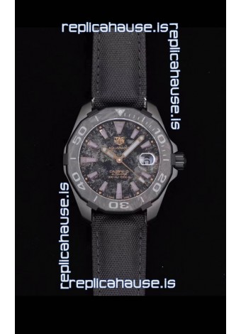 Tag Heuer Aquaracer Calibre 5 Titanium Carbon 41MM 1:1 Mirror Replica Watch 