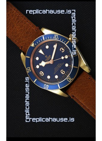 Tudor Heritage Bronze Black Bay Blue Bucherer Limited Edition Swiss Watch 1:1 Mirror Replica
