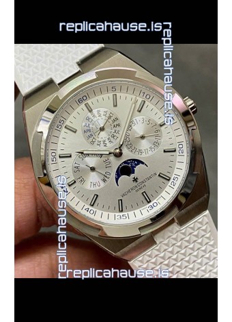 Vacheron Constantin Overseas Perpetual Calendar Ultra-Thin Steel Dial with Steel Strap