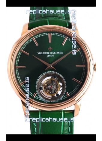 Vacheron Constantin Traditionelle Swiss Tourbillon Rose Gold 1:1 Mirror Replica Watch 