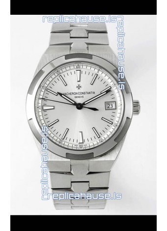 Vacheron Constantin Overseas 1:1 Mirror Swiss Replica Watch in Steel Dial 