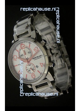 Montblanc FlyBack Chronometer Watch in Stainless Steel Casing