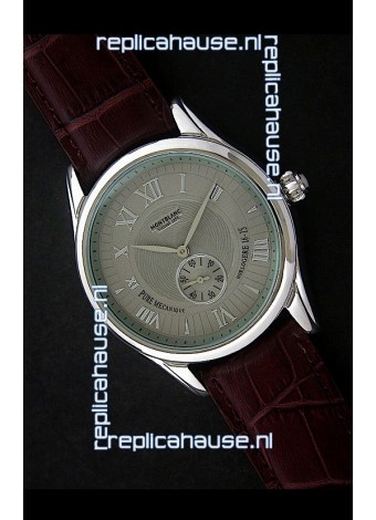 Mont Blanc Star Chrono Watch in Grey Dial