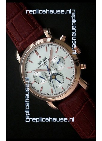 Vacheron Constantin Perpetual Calendar Japanese Watch in Rose Gold