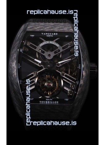 Franck Muller Vanguard Skeleton Tourbillon Swiss Replica Watch