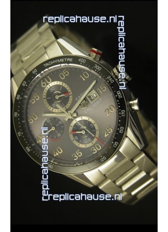 Tag Heuer Carrera Calibre 1887 Grey Dial Watch - 1:1 Mirror Replica 