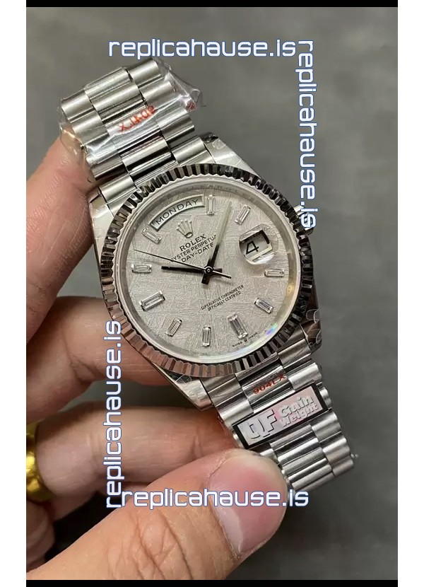 Rolex day date grey dial online