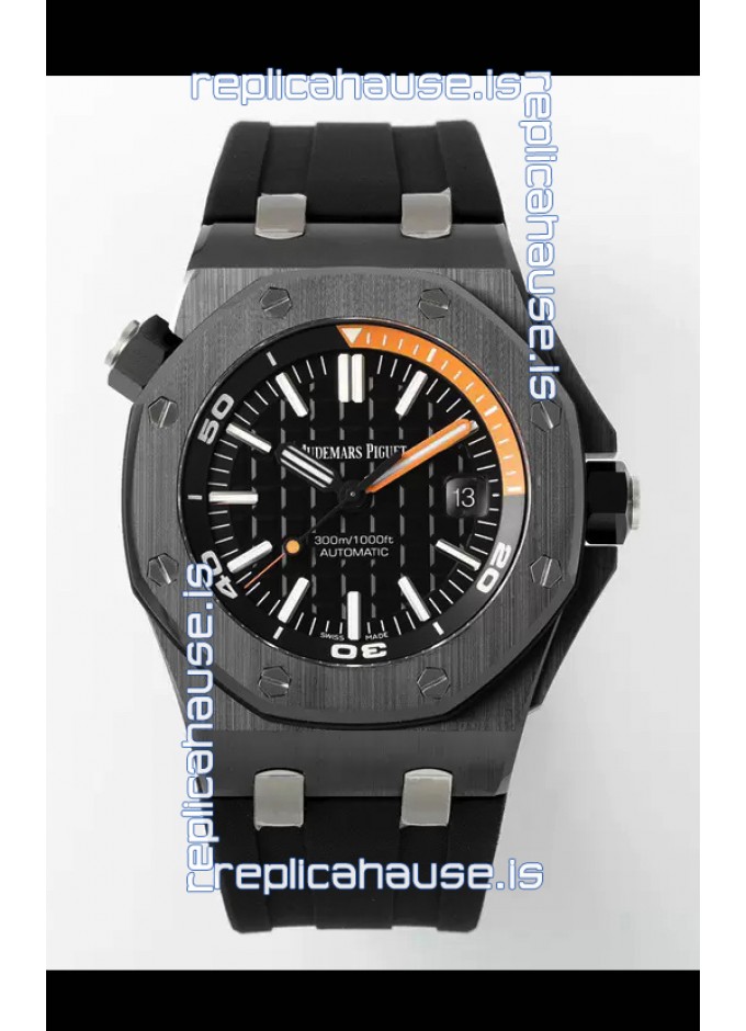 Audemars Piguet Royal Oak Offshore Ceramic 1 1 Ultimate Swiss Replica Watch Black Dial Cal.3102
