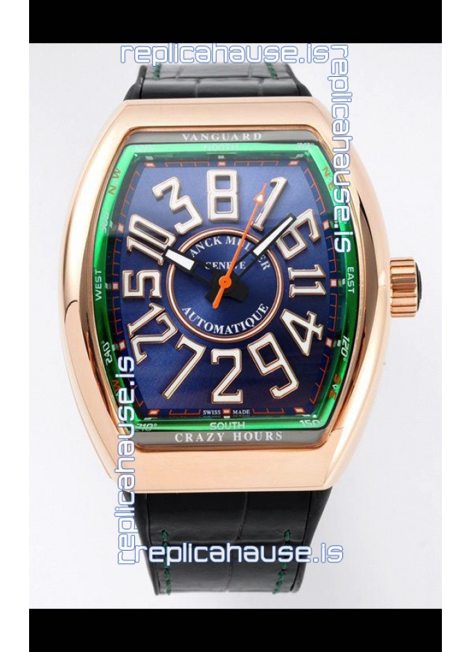Franck muller crazy hours replica 2025