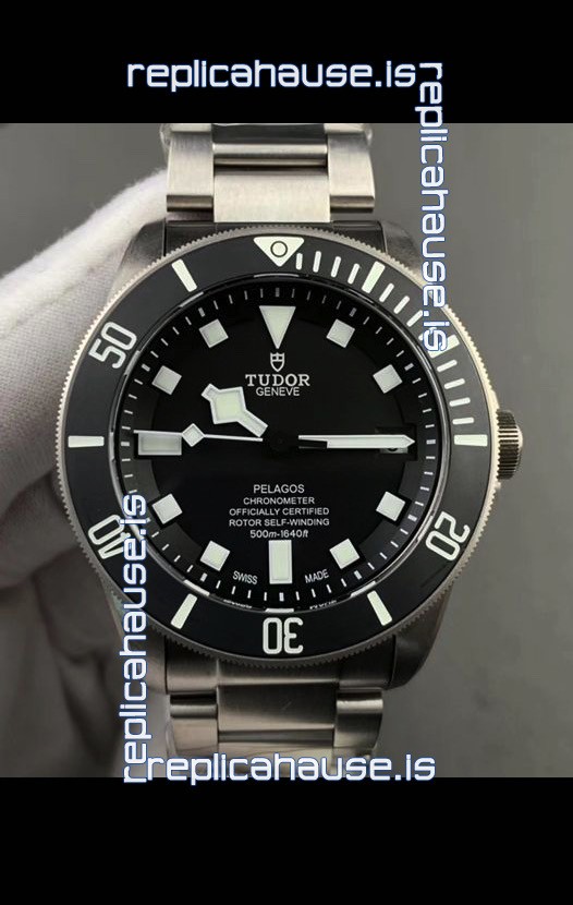 Tudor Pelagos Titanium Swiss Replica Watch Right Hand Edition 1 1 Mirror Replica