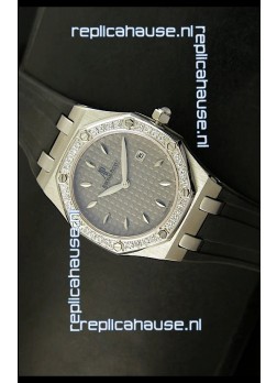 Audemars Piguet Royal Oak Ladies Quartz Replica Watch in Steel Case