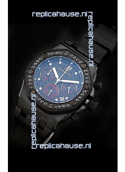 Audemars Piguet Royal Oak Offshore Lady Alinghi Swiss Watch in Blue Dial