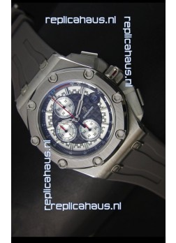 Audemars Piguet Royal Oak Offshore Michael Schumacher Quartz Movement Watch in Grey 