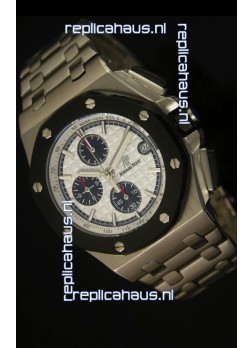 Audemars Piguet Royal Oak Offshore Watch in White Dial - Steel Case