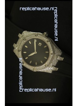 Audemars Piguet Royal Oak Ladies Watch in Black