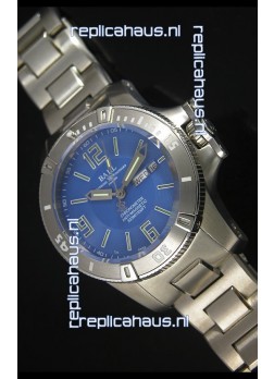 Ball Hydrocarbon Spacemaster Automatic Replica Day Date Watch in Blue Dial - Original Citizen Movement 