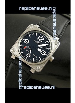 Bell and Ross BR01-92 Swiss Replica Watch in Black Dial