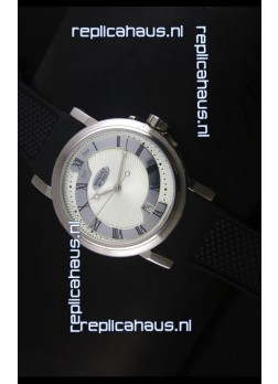 Breguet 4927 Stainless Steel Swiss Replica Watch in White Dial 