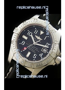 Breitling Avenger Seawolf Swiss Replica Watch in Black Dial