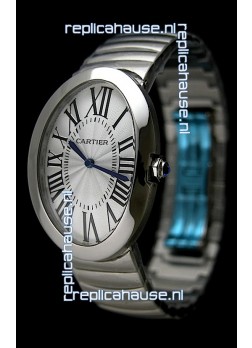 Cartier Ballon de Swiss Replica Watch in White Dial