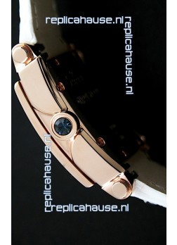 Chopard Happy Sport Swiss Replica Watch in Pink Strap