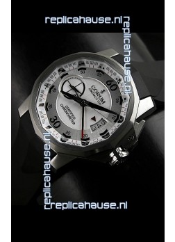 Corum Admiral's Cup Japanese Replica Watch in White Dial