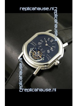 Daniel Roth Classic Tourbillon Swiss Watch in Black Dial