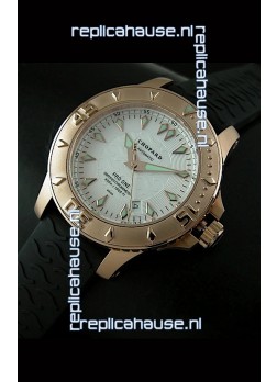 Chopard LUC Pro One Chronometer Swiss Replica Rose Gold Watch