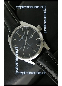 Breitling Transocean Stainless Steel Swiss Watch Black Dial