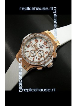 Hublot Geneve Big Bang Japanese Replica Watch in White 