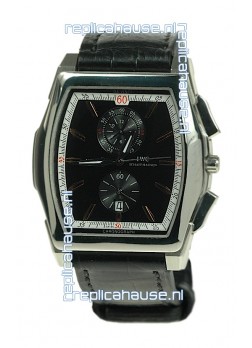 IWC Da Vinci Japanese Replica Watch in Black Dial