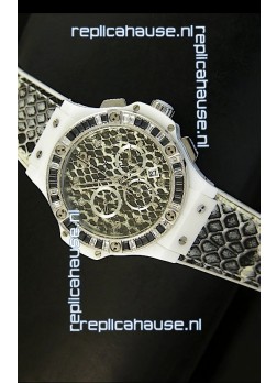 Hublot Big Bang Snow Leopard MARIA HOFL -RIESCH Edition 34MM Watch