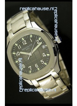 Patek Philippe 5167 Aquanaut Jumbo Swiss Replica Watch - 1:1 Mirror Replica Grey Dial