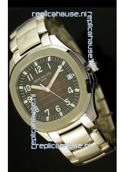 Patek Philippe 5167 Aquanaut Jumbo Swiss Replica Watch - 1:1 Mirror Replica Brown Dial