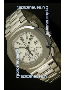 Patek Philippe Nautilus 5980 Chronograph Swiss Replica Watch - 1:1 Mirror Replica