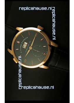 A.Lange & Sohne Reguliert Manual Handwind Watch in Pink Gold Case