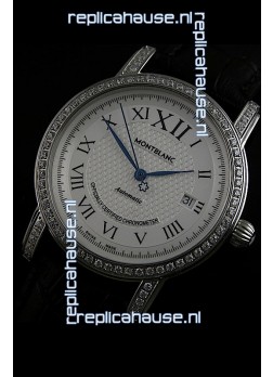 Mont Blanc Swiss Automatic Watch in Stainless Steel