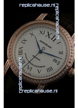 Mont Blanc Swiss Automatic Watch in Rose Gold