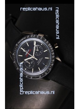 Omega Speedmaster Moon Watch Co-Axial Japanese Replica Watch Black Case Watch