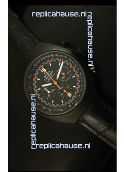 Omega Speedmaster MARK II Co-Axial Chronograph PVD Case Watch